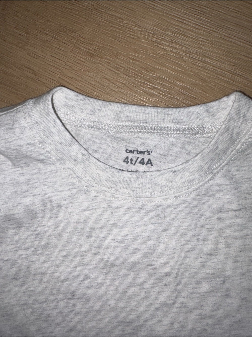 Carter's Light Gray Long-Sleeve Tee with Playful Dog Graphic - Picture 2 of 2